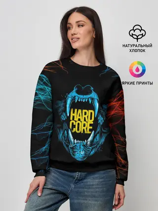 Женский свитшот / HARD CORE