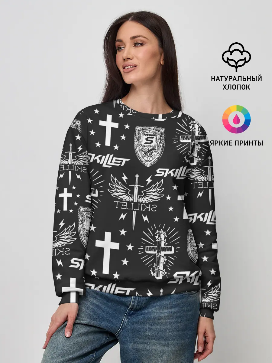 Женский свитшот / SKILLET