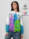 Женский свитшот / Город