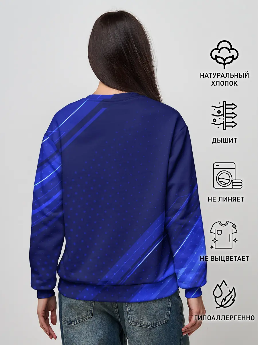 Женский свитшот / BABY SHARK / БЭБИ ШАРК.