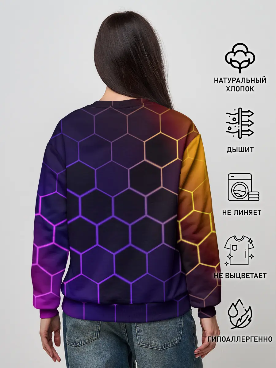 Женский свитшот / AMONG US / АМОНГ АС