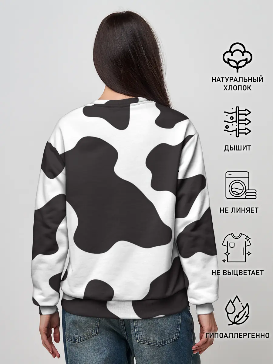 Женский свитшот / корова