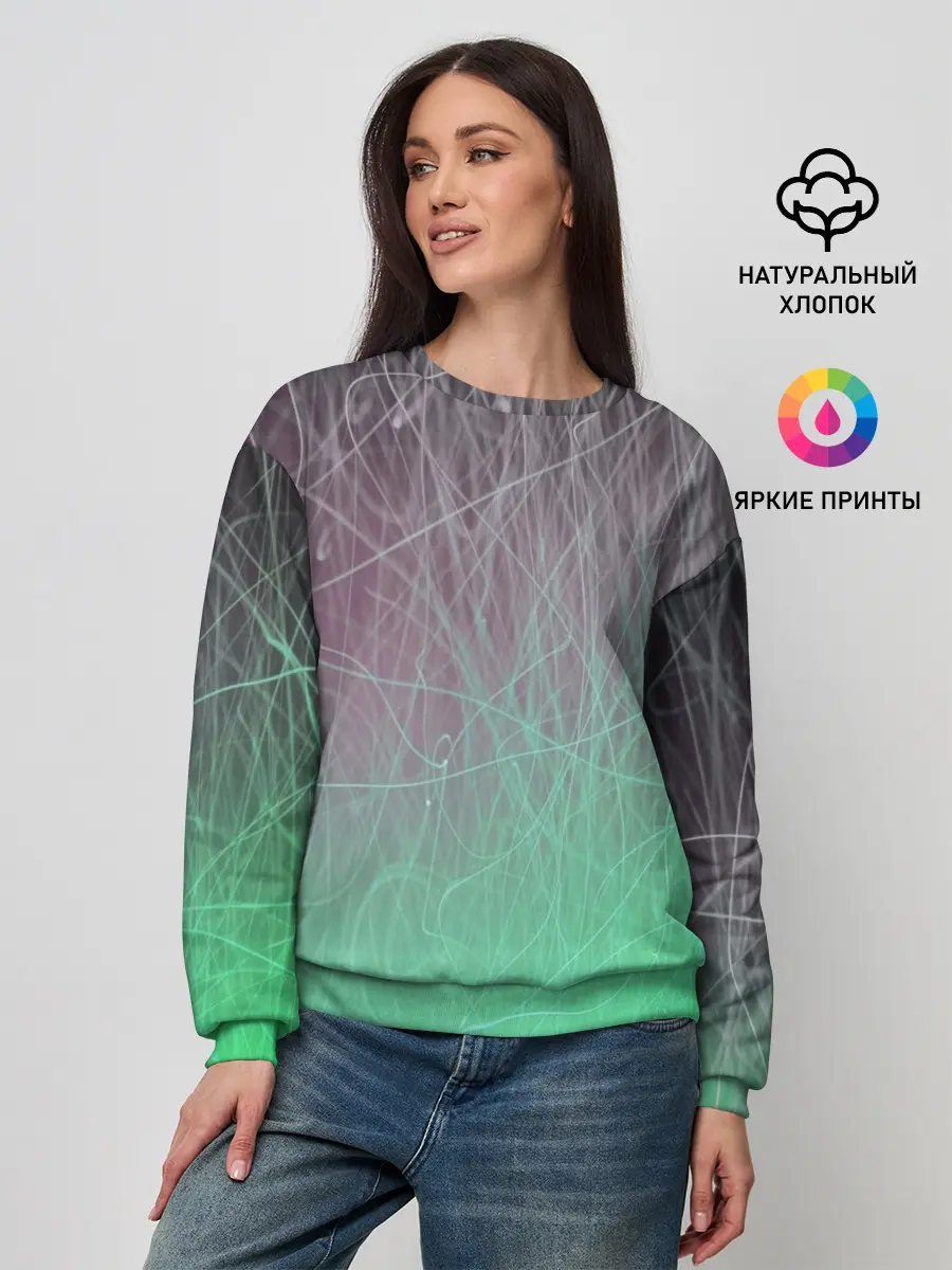 Женский свитшот / Текстура