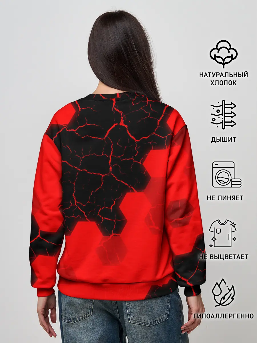 Женский свитшот / AMONG US / АМОНГ АС