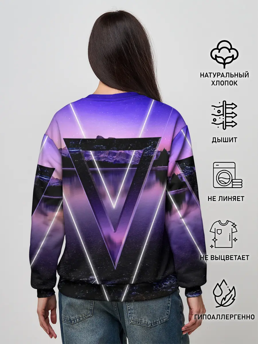 Женский свитшот / ОЗЕРО