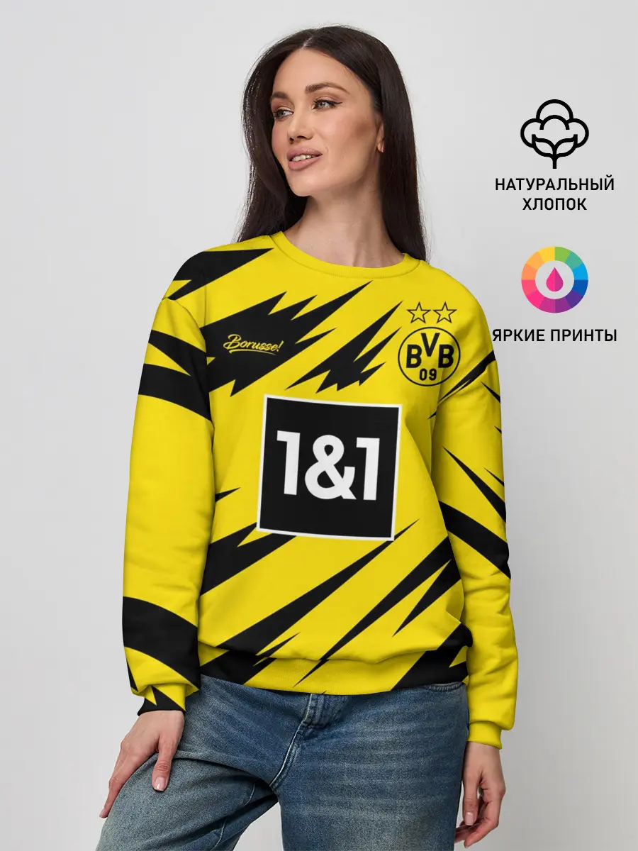 Женский свитшот / BORUSSIA домашняя сезон 20/21