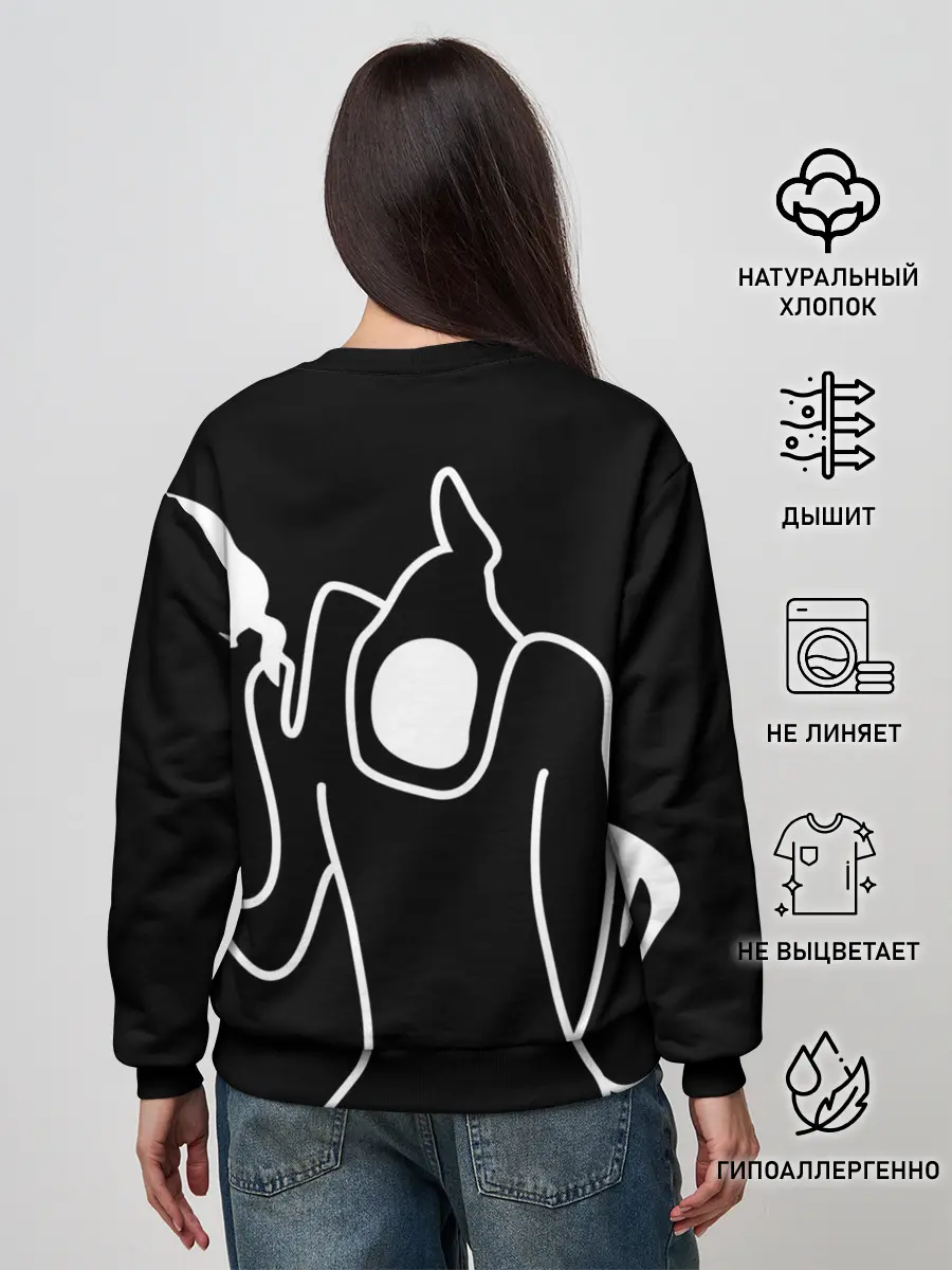 Женский свитшот / Haunted Family