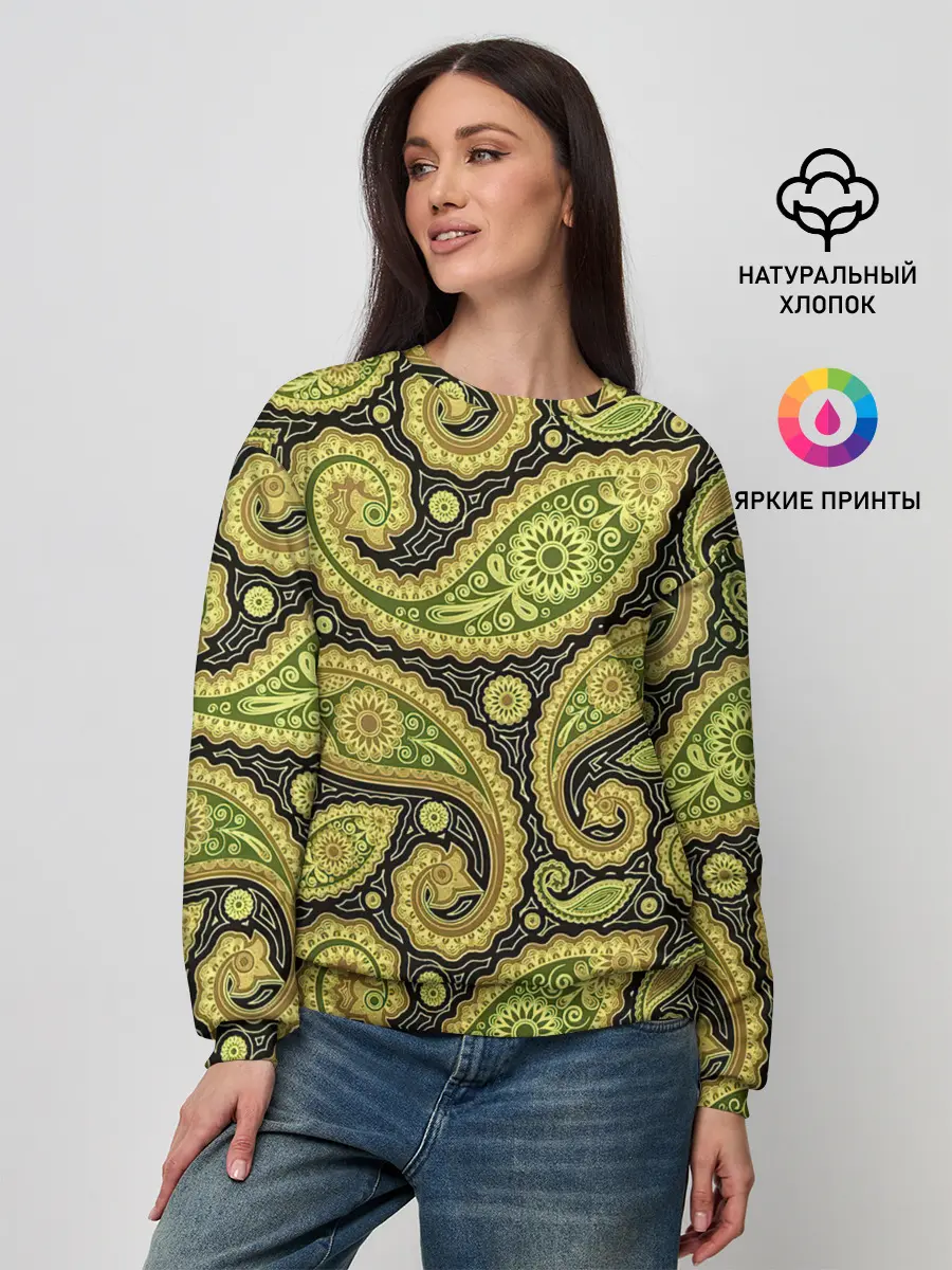 Женский свитшот / Молекулярная хна