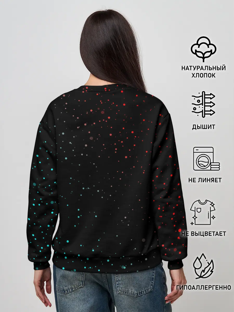 Женский свитшот / AMONG US - Зимний