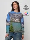 Женский свитшот / Горное озеро