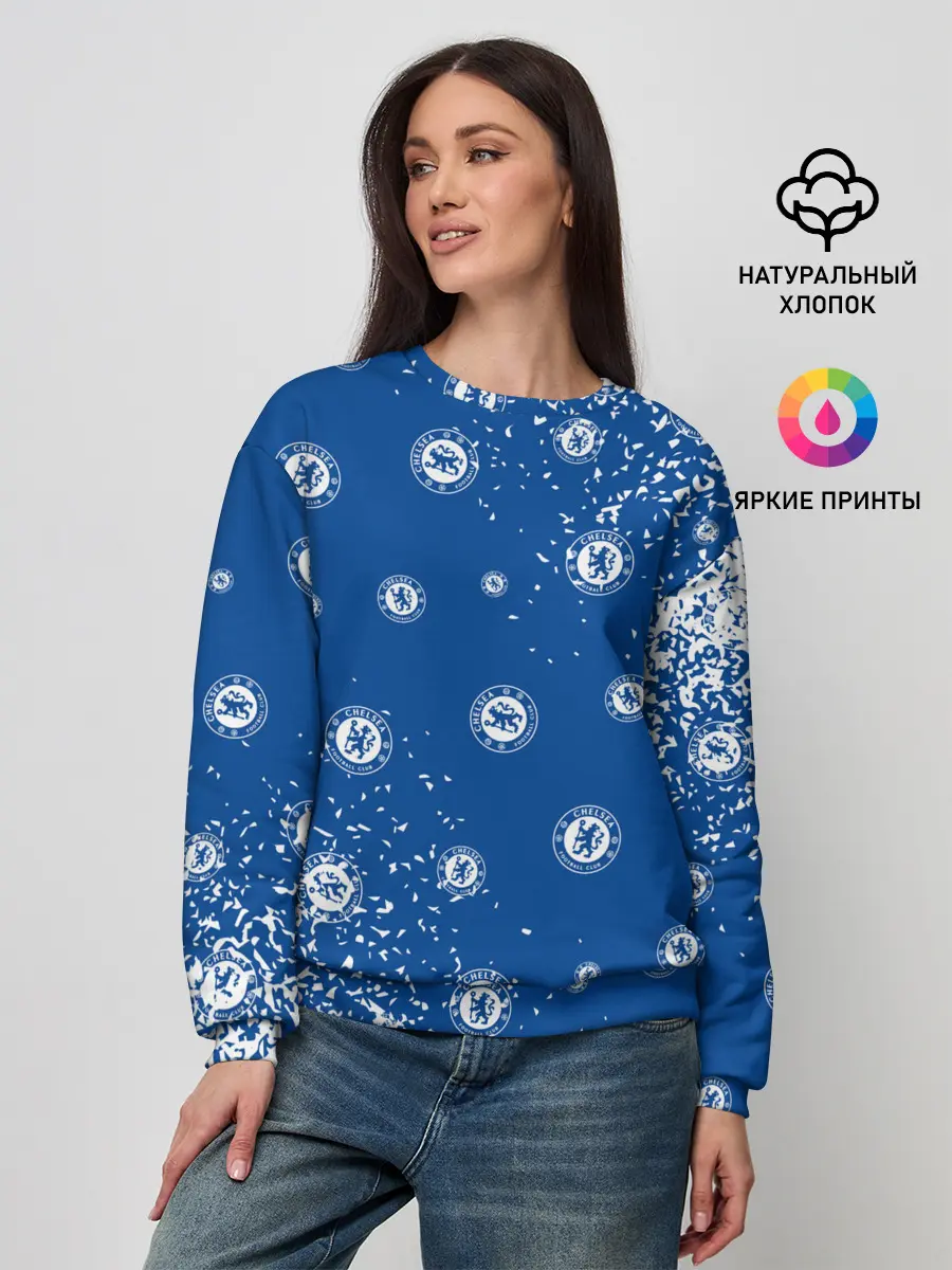 Женский свитшот / CHELSEA F.C. / ЧЕЛСИ