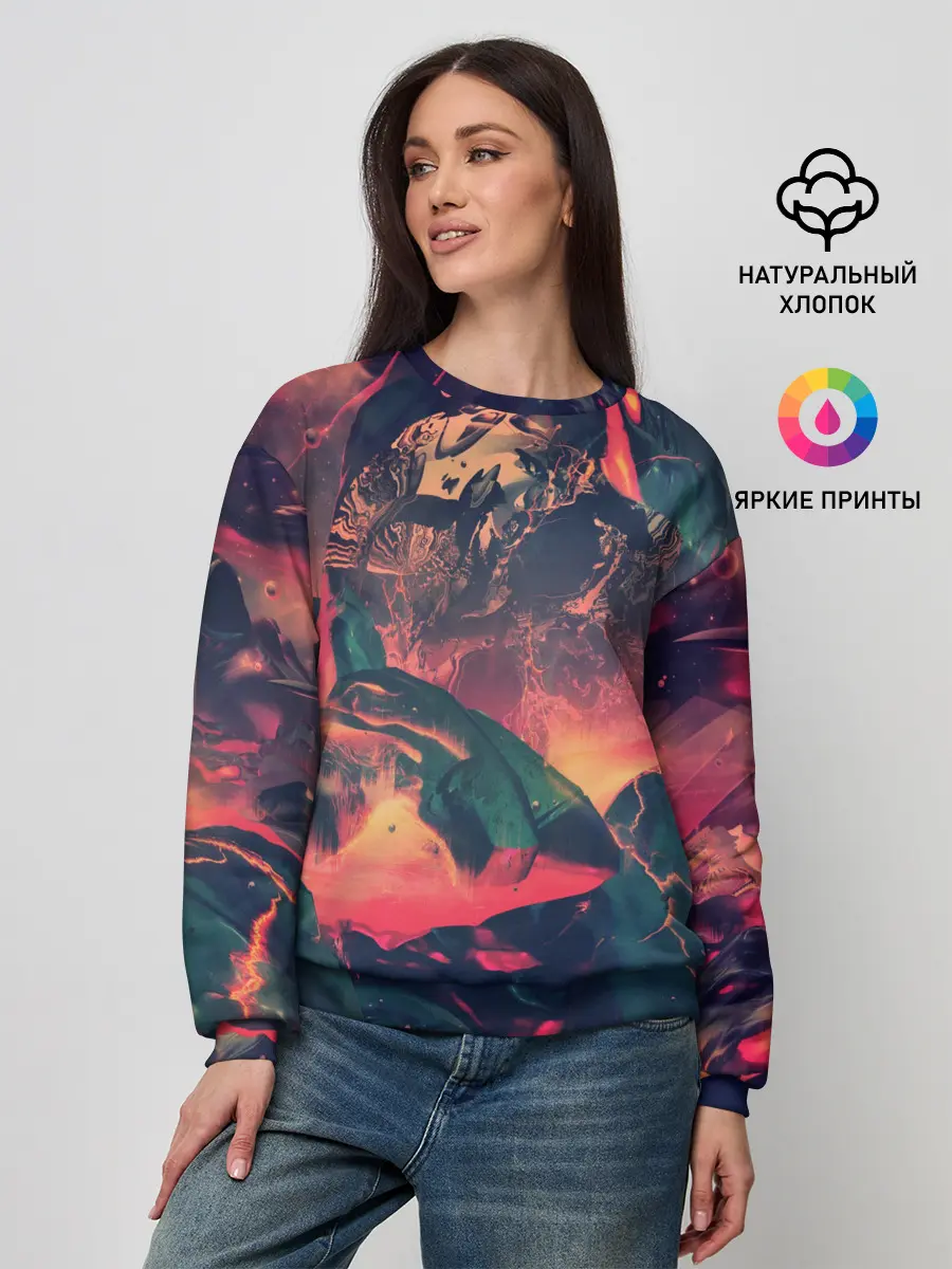 Женский свитшот / Будущее