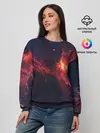 Женский свитшот / Взрыв в космосе