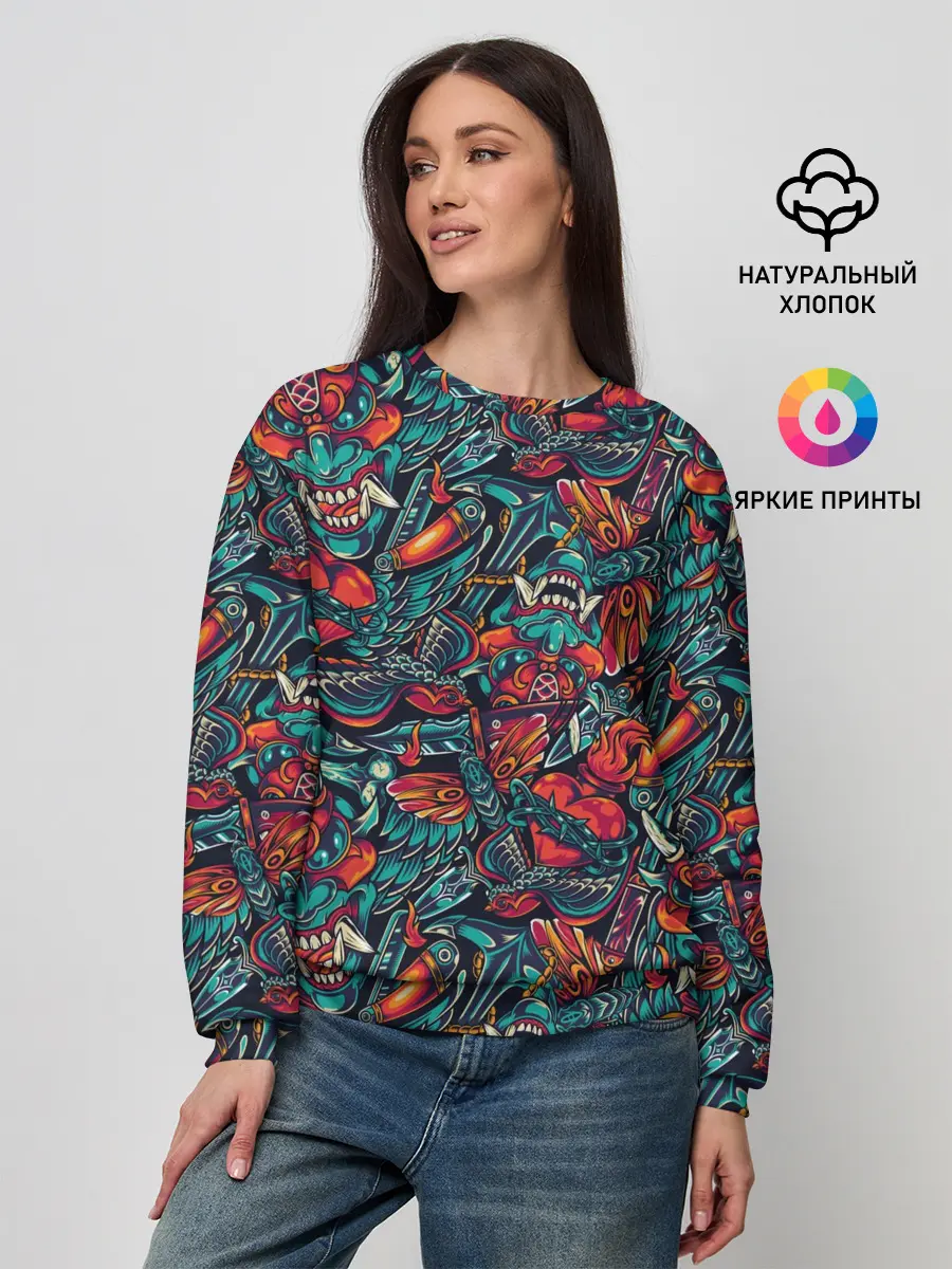 Женский свитшот / Якудза