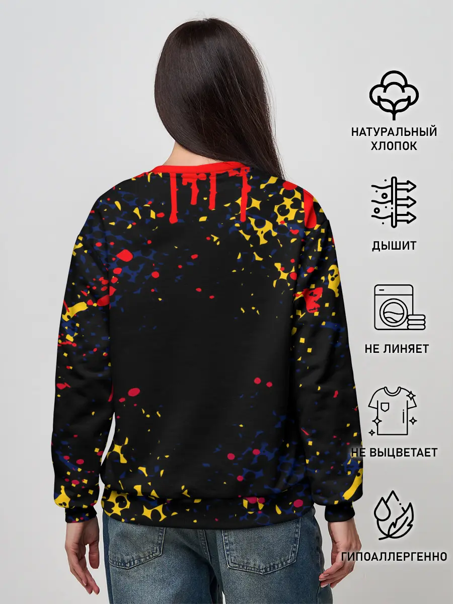 Женский свитшот / Among Us - Impostor.