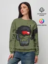 Женский свитшот / AMONG US & CALL OF DUTY