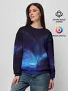 Женский свитшот / Космос