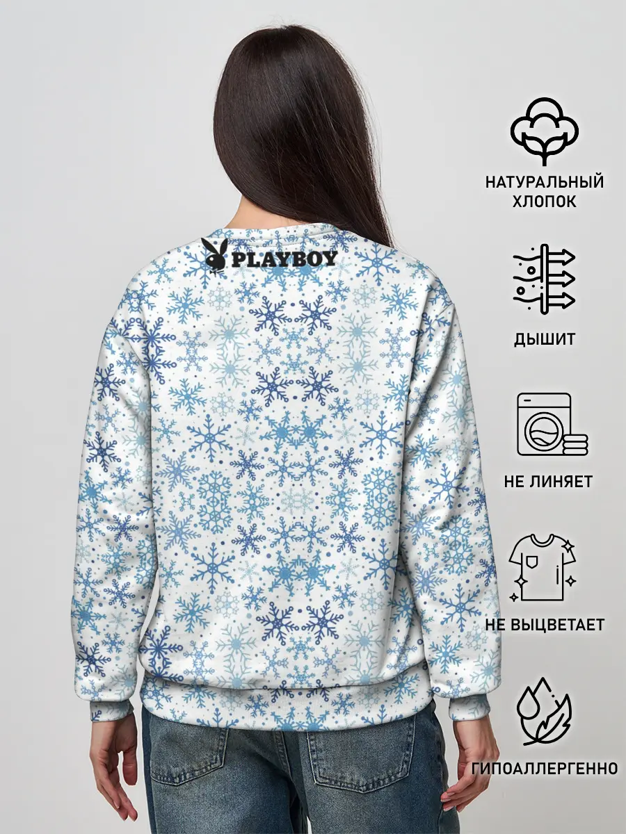 Женский свитшот / PLAYBOY - NEW YEAR