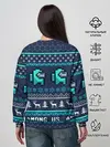 Женский свитшот / AMONG US НОВОГОДНИЙ.