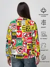 Женский свитшот / Запрещающие знаки