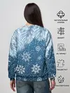 Женский свитшот / Снежное Настроенние