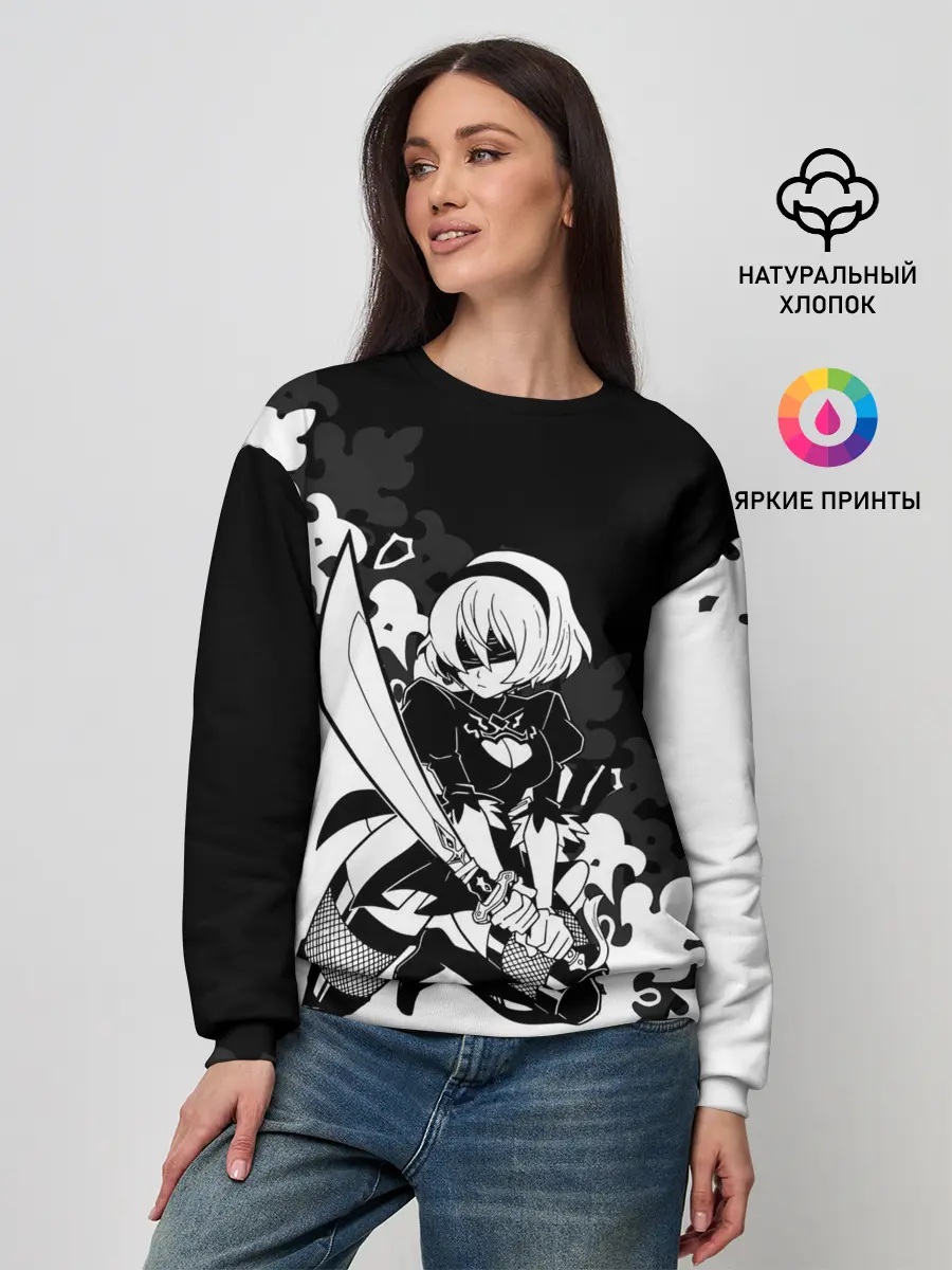 Женский свитшот / NIER AUTOMATA