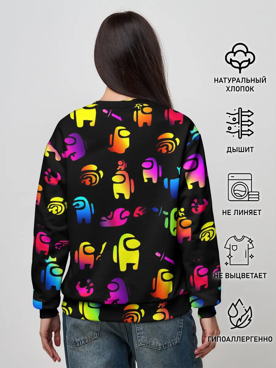 Женский свитшот / AMONG US