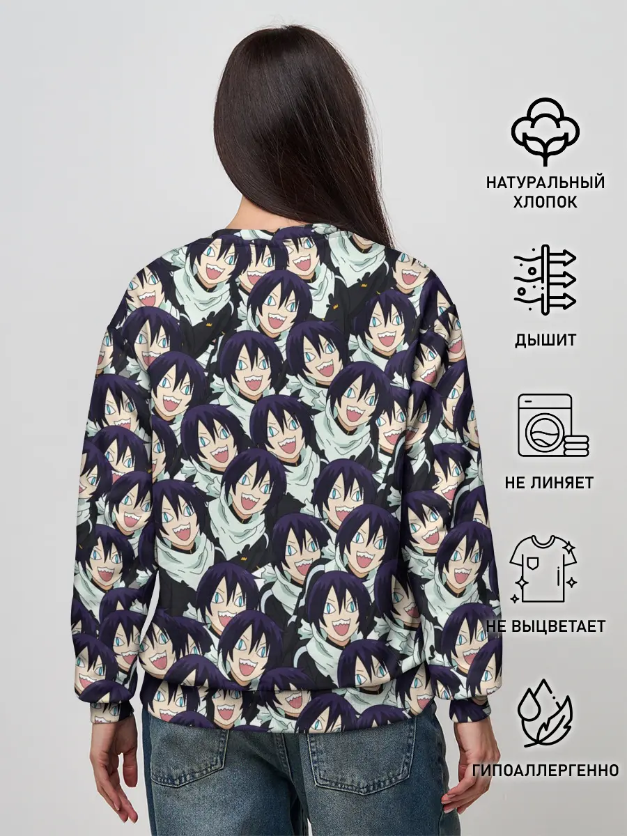 Женский свитшот / ЯТО БЕЗДОМНЫЙ БОГ