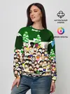 Женский свитшот / Южный Парк / South Park .