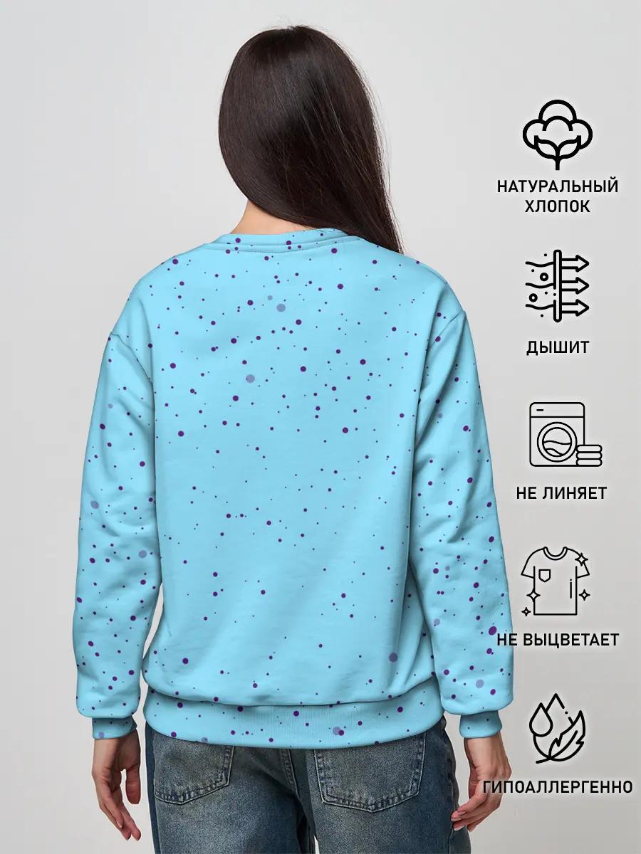 Женский свитшот / AMONG US - ЕДИНОРОГ