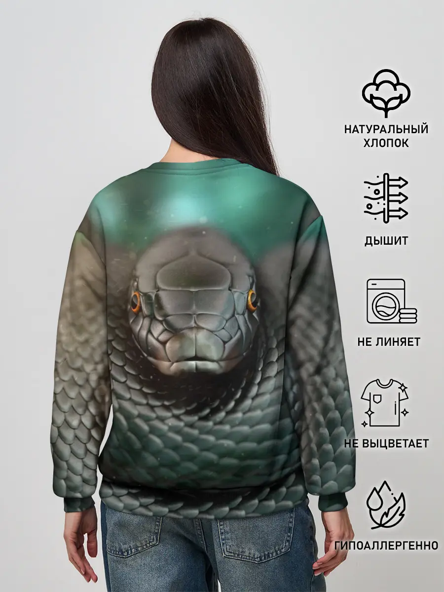 Женский свитшот / Чёрная мамба