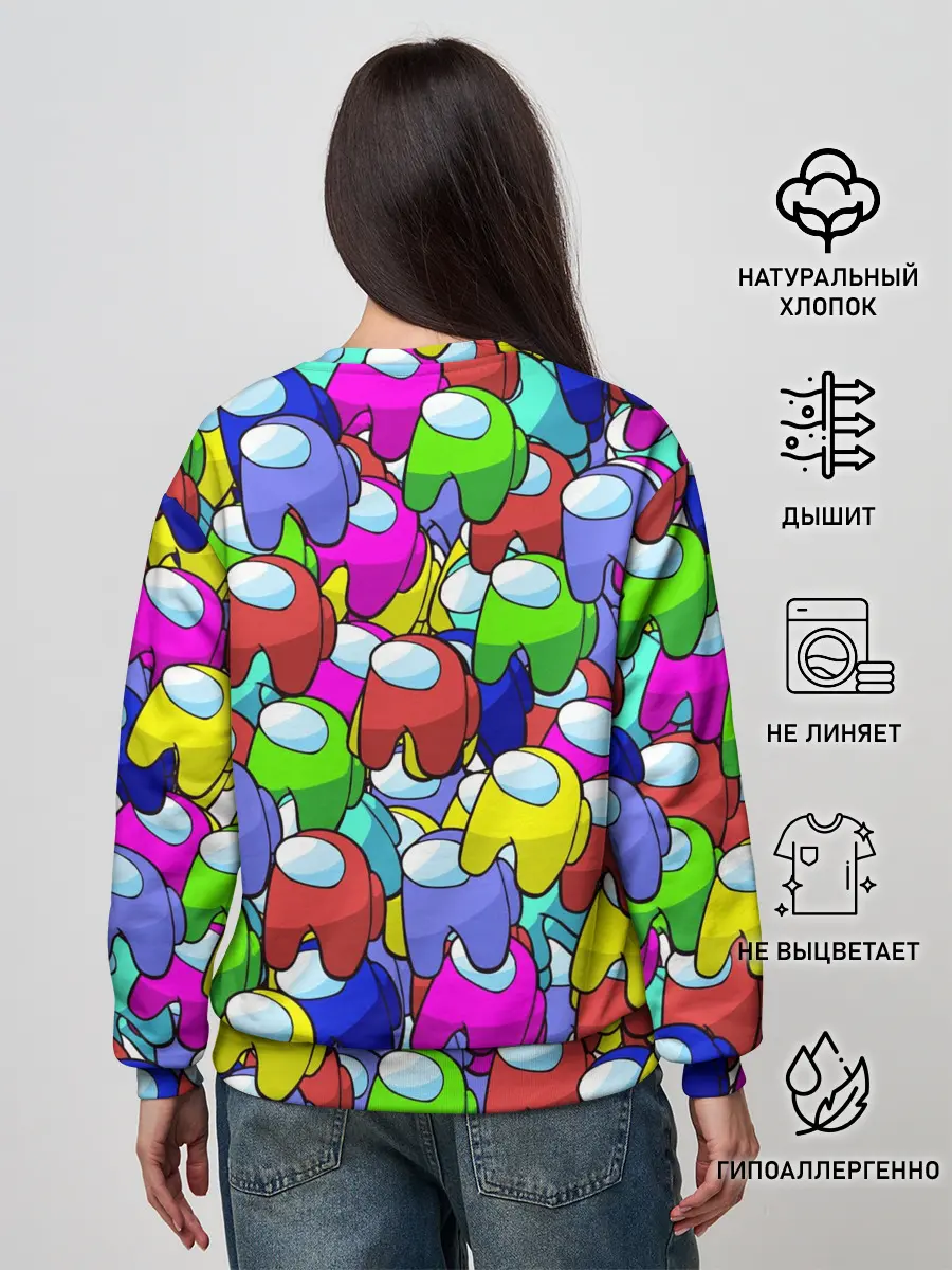 Женский свитшот / AMONG US