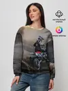 Женский свитшот / Душа питбайкера