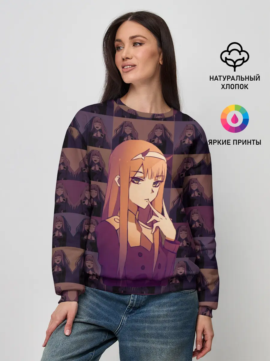 Женский свитшот / Zero Two Dance