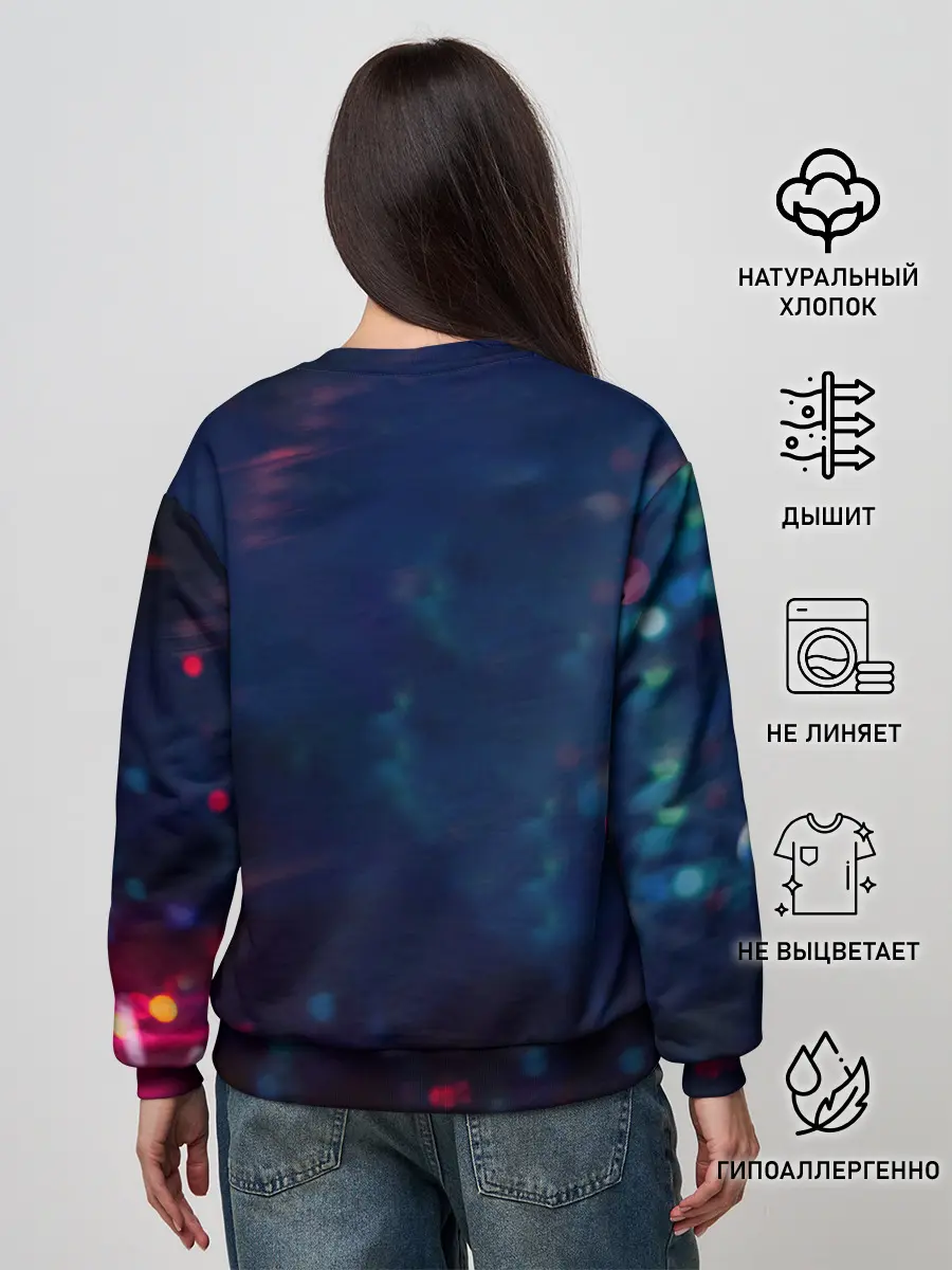 Женский свитшот / Cyberpunk 2077