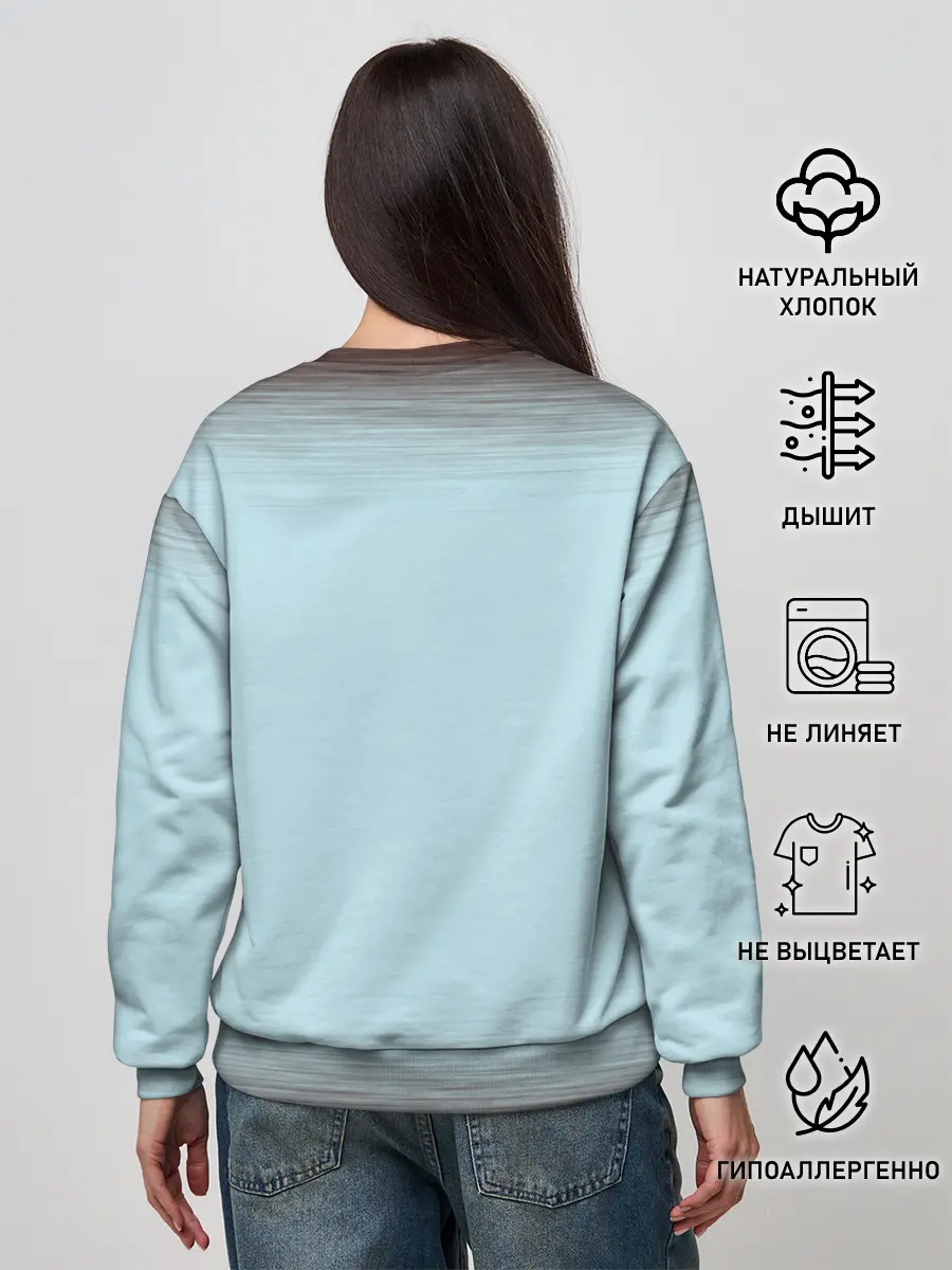 Женский свитшот / AMONG US - LOVE