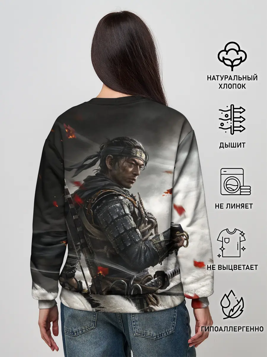 Женский свитшот / Ghost of Tsushima