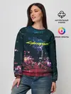 Женский свитшот / Cyberpunk 2077