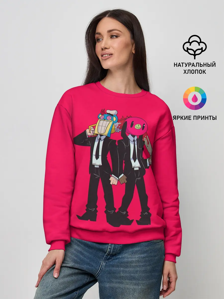 Женский свитшот / Hazel & Cha-cha