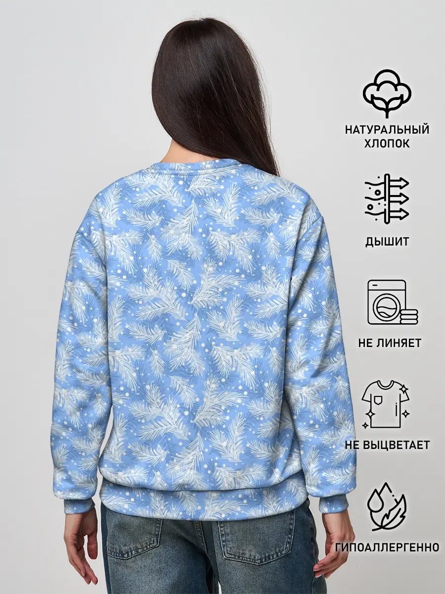 Женский свитшот / Новый Год