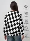 Женский свитшот / Клетки