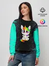 Женский свитшот / Единорог