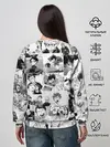 Женский свитшот / Haikyu pattern