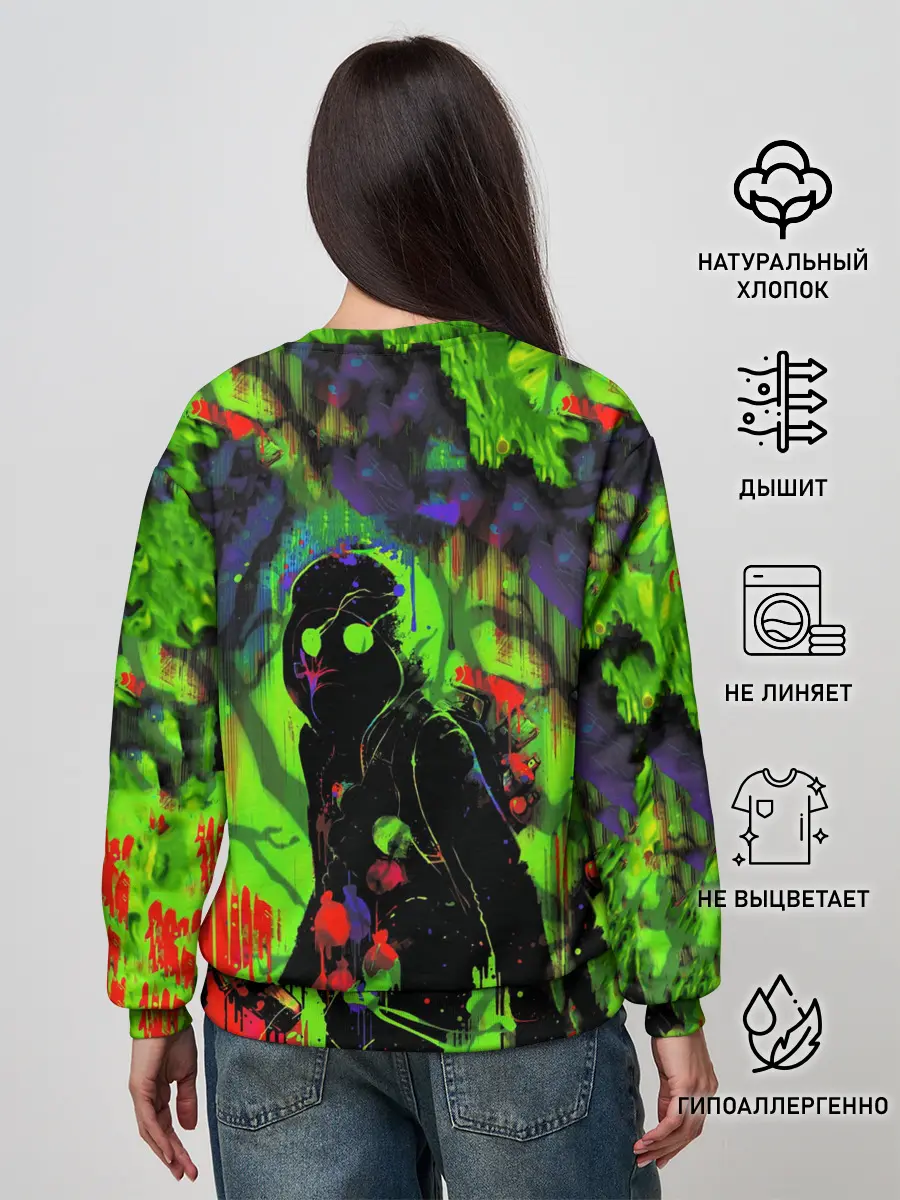 Женский свитшот / Граффити