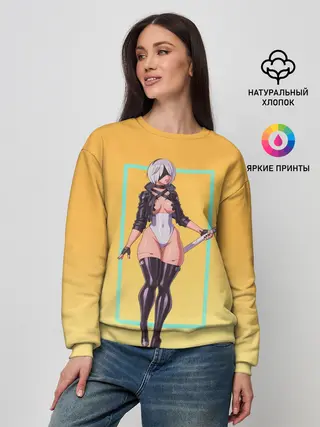 Женский свитшот / Cyber 2b