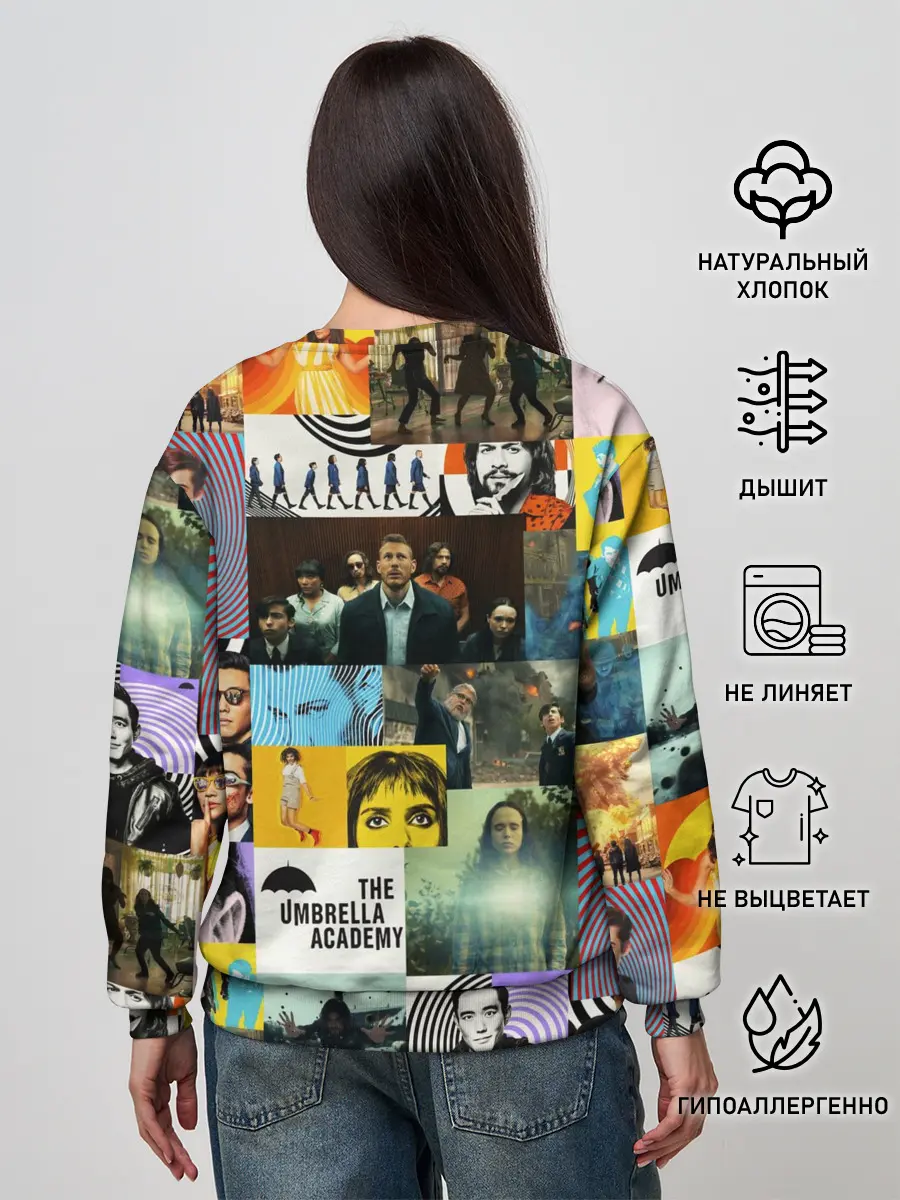Женский свитшот / АКАДЕМИЯ АМБРЕЛЛА