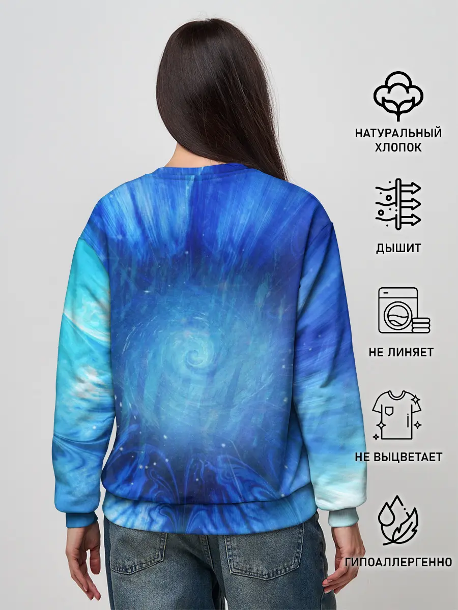 Женский свитшот / Барбара. Genshin Impact