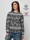 Женский свитшот / Этнические узоры