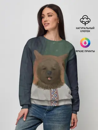 Женский свитшот / Ужас советских детей