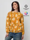 Женский свитшот / Я БИТКОИН / I AM BITCOIN